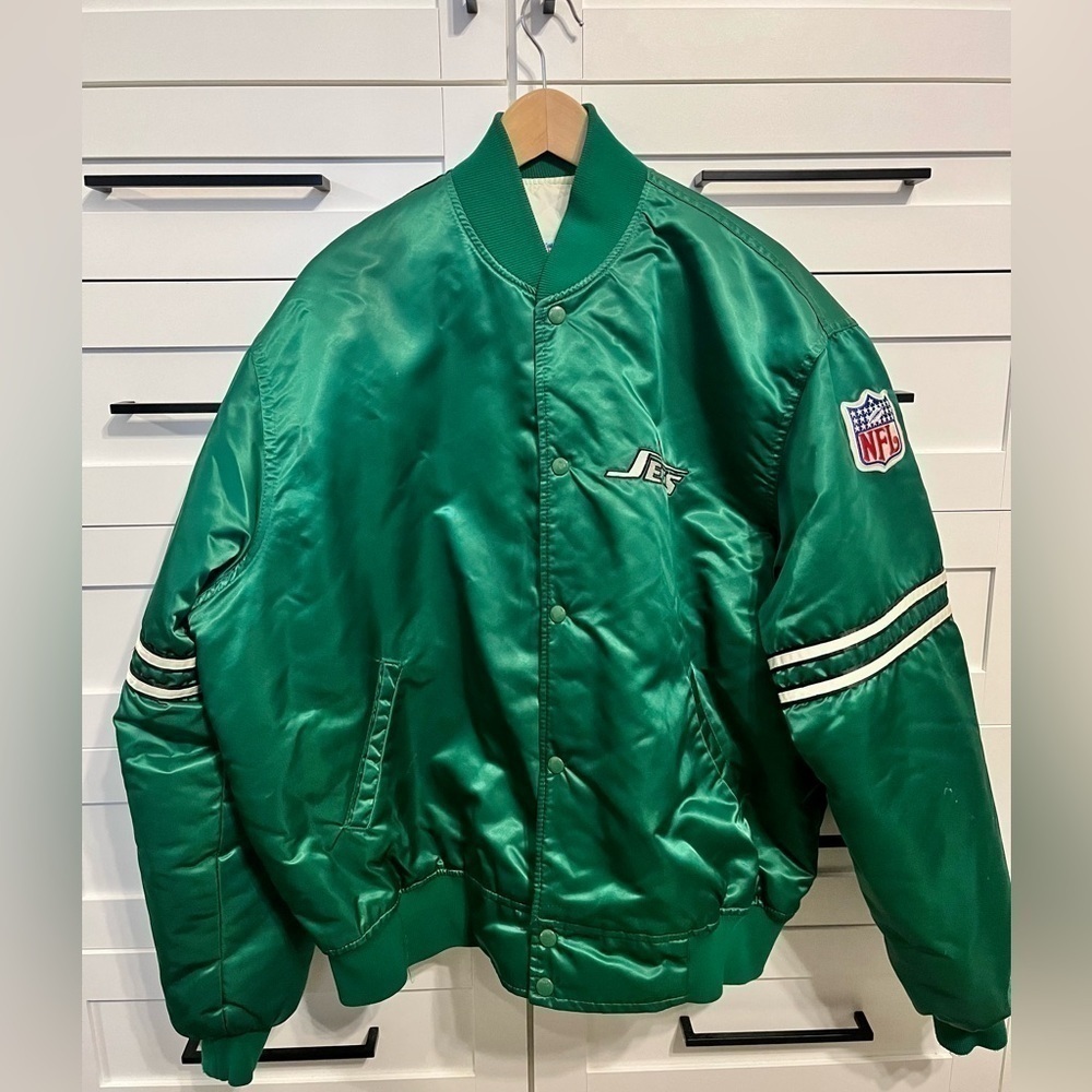 Vintage 80s satin-style Starter jacket